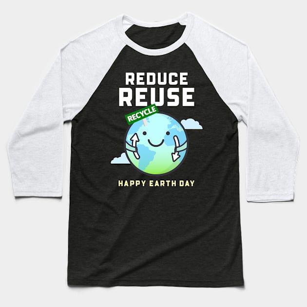 Recycle Baseball T-Shirt by Pureteeshop